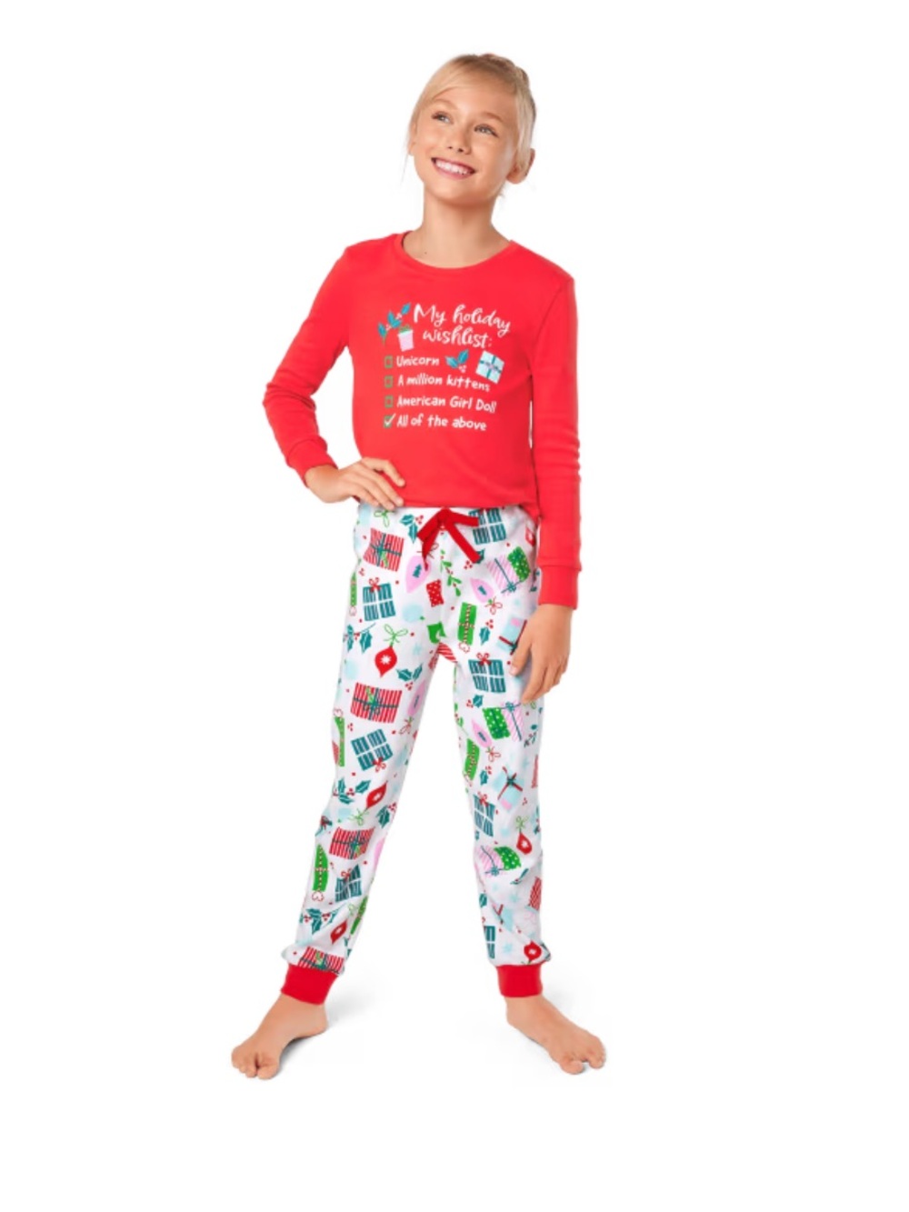 NWT American Girl Holiday Wishlist Pajama Set